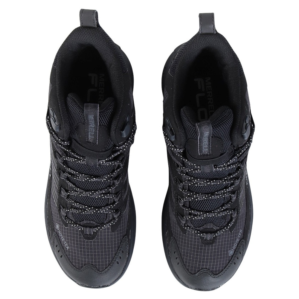 メレル（MERRELL）（メンズ）ゴアテックス トレッキングシューズ ハイカット 登山靴 モアブ スピード 2 ミッド 037501 BLACK