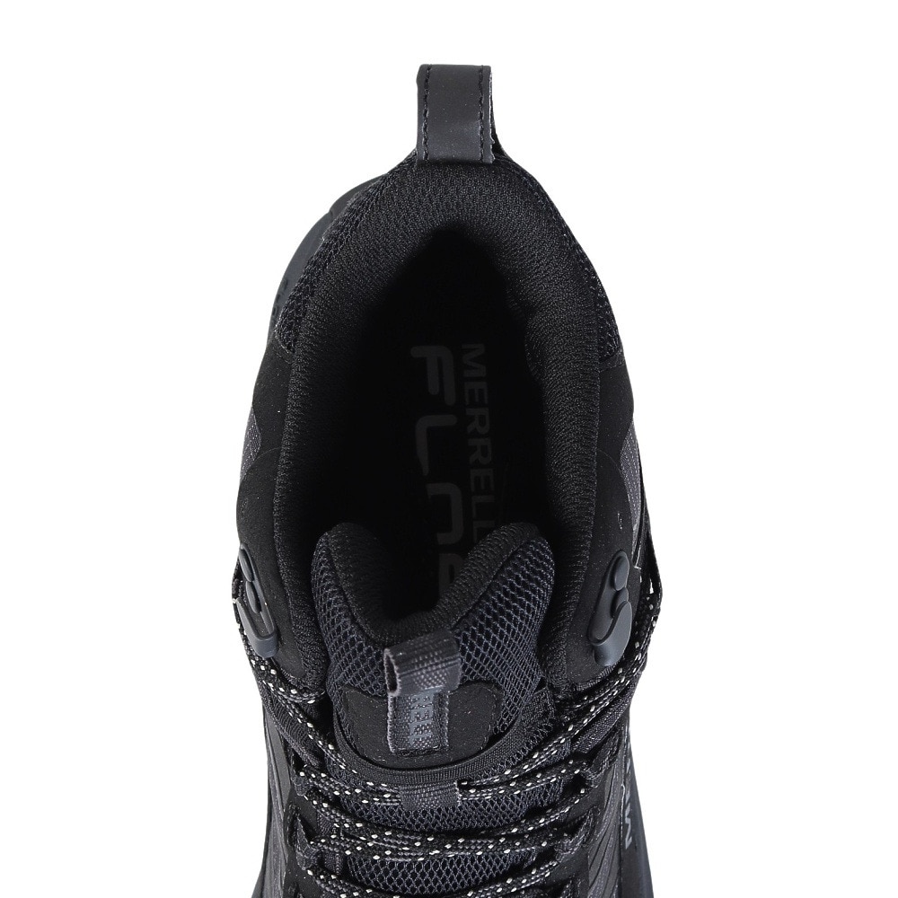 メレル（MERRELL）（メンズ）ゴアテックス トレッキングシューズ ハイカット 登山靴 モアブ スピード 2 ミッド 037501 BLACK