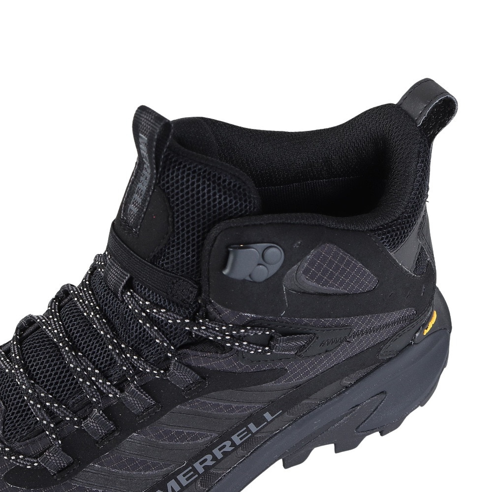 メレル（MERRELL）（メンズ）ゴアテックス トレッキングシューズ ハイカット 登山靴 モアブ スピード 2 ミッド 037501 BLACK