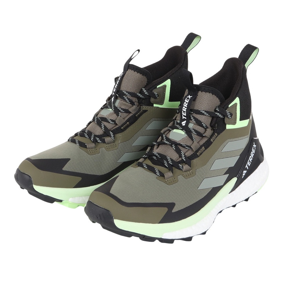 アディダス（adidas）（メンズ）25.0～28.0 ゴアテックス トレッキングシューズ ハイカット 登山靴 FREE HIKER 2.0 IE5127