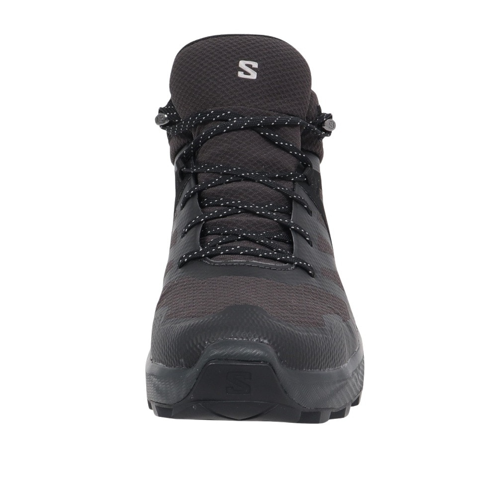 サロモン（SALOMON）（メンズ）トレッキングシューズ ハイカット 登山靴 EXEO MID GTX L47523600 ブラック