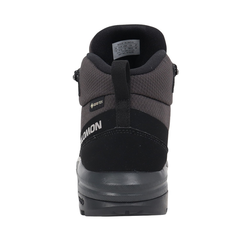 サロモン（SALOMON）（メンズ）トレッキングシューズ ハイカット 登山靴 EXEO MID GTX L47523600 ブラック
