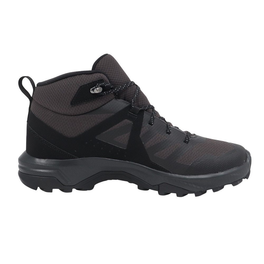 サロモン（SALOMON）（メンズ）トレッキングシューズ ハイカット 登山靴 EXEO MID GTX L47523600 ブラック