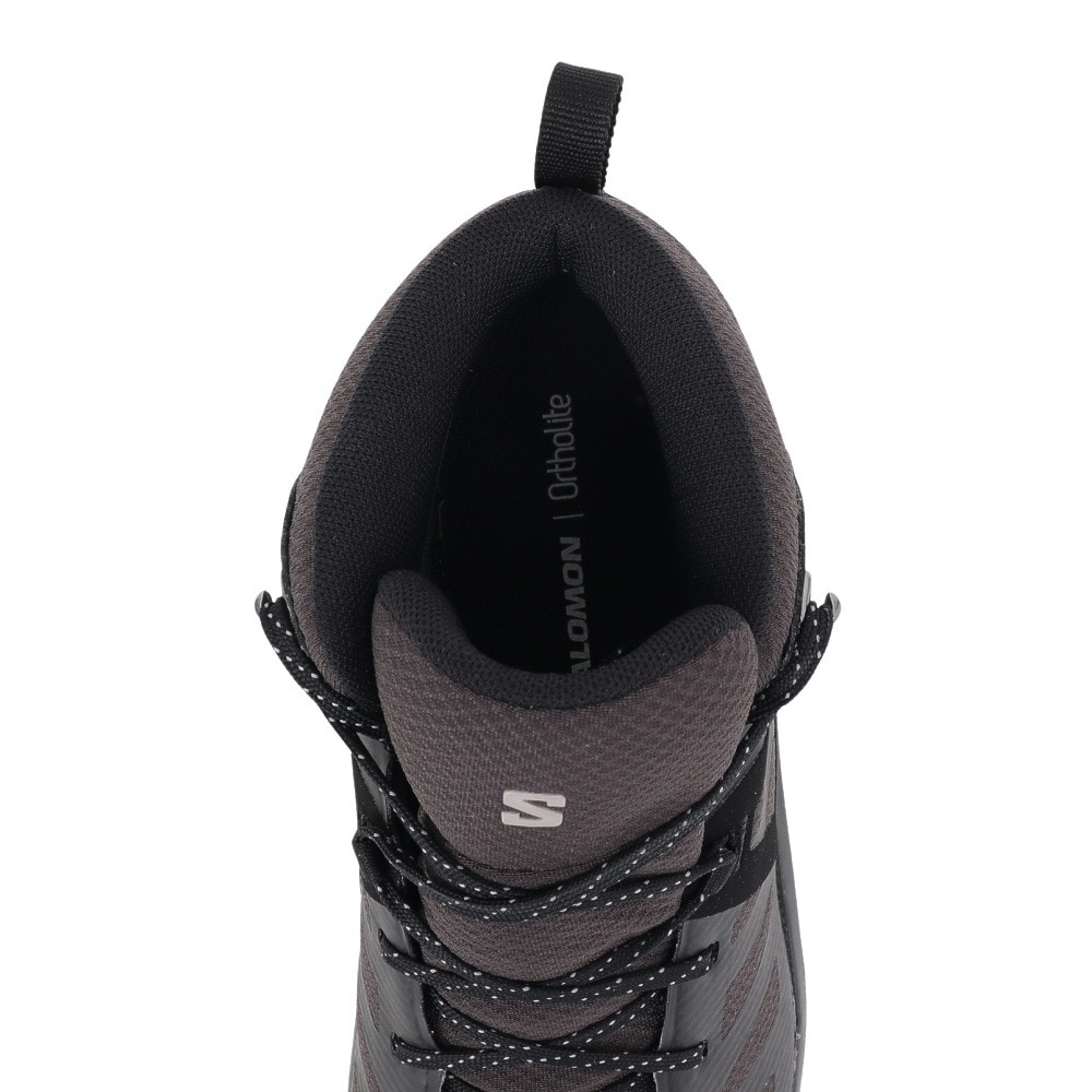 サロモン（SALOMON）（メンズ）トレッキングシューズ ハイカット 登山靴 EXEO MID GTX L47523600 ブラック