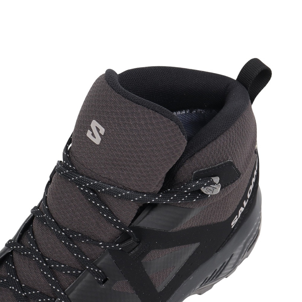 サロモン（SALOMON）（メンズ）トレッキングシューズ ハイカット 登山靴 EXEO MID GTX L47523600 ブラック
