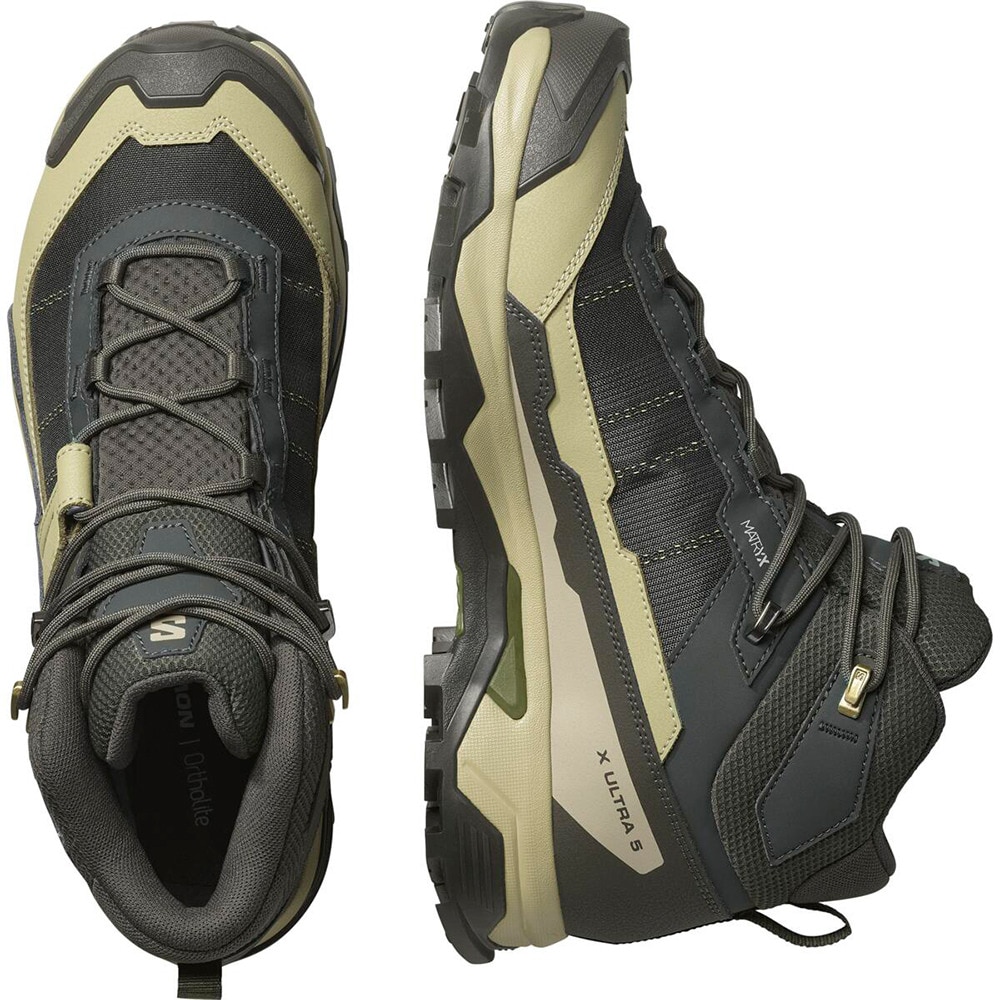 サロモン（SALOMON）（メンズ）トレッキングシューズ ハイカット 登山靴 X ULTRA 5 MID GORE-TEX L47754300