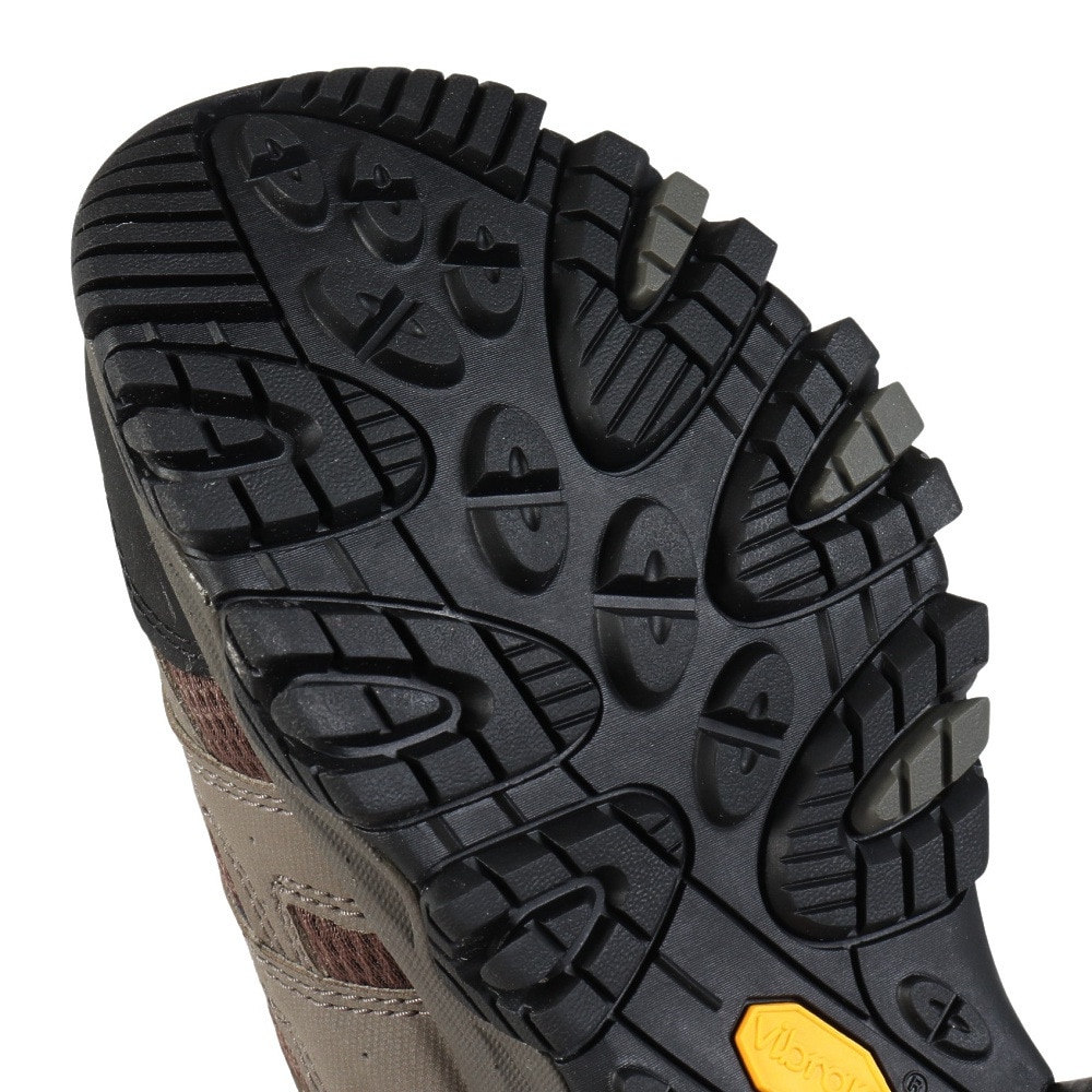 メレル（MERRELL）（メンズ）トレッキングシューズ ハイカット 登山靴 モアブ 3 シンセティック ミッド ゴアテックス ワイド 500639W WALNUT サンドベージュ