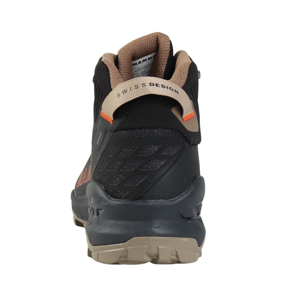 マムート（MAMMUT）（メンズ）トレッキングシューズ ハイカット 登山靴 サーティグ 2 ミッド ゴアテックス 3030-04830-00732 ブラック×ブラウン