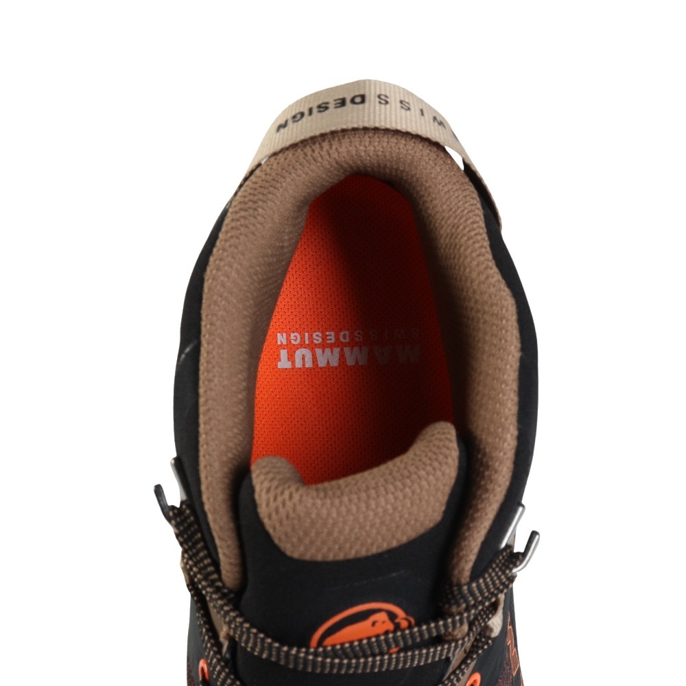マムート（MAMMUT）（メンズ）トレッキングシューズ ハイカット 登山靴 サーティグ 2 ミッド ゴアテックス 3030-04830-00732 ブラック×ブラウン