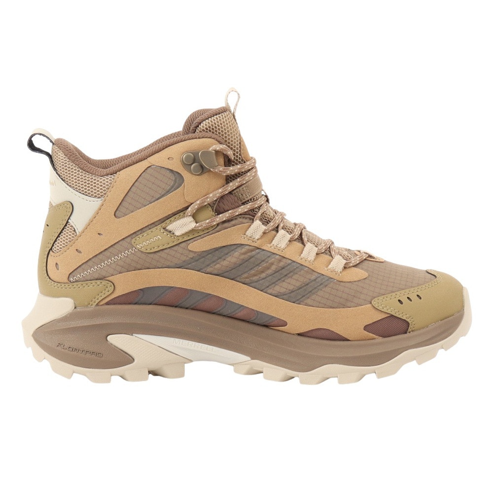 メレル（MERRELL）（メンズ）トレッキングシューズ ハイカット 登山靴 MOAB SPEED 2 MID GTX J037505 COYOTE