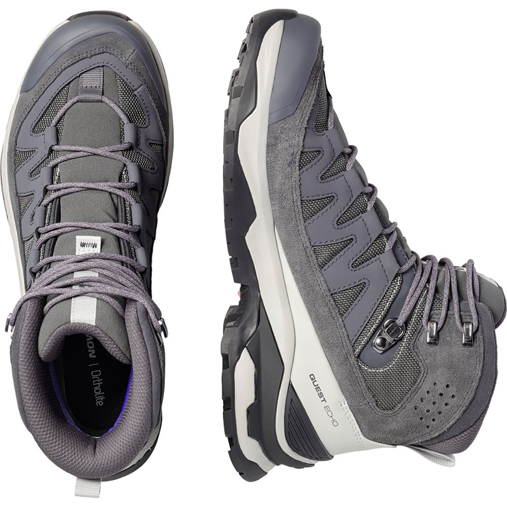 サロモン（SALOMON）（メンズ）トレッキングシューズ ハイカット 登山靴 QUEST ECHO GORE TEX L49146200