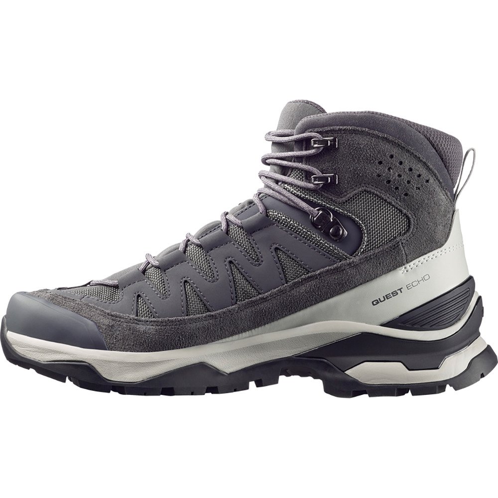 サロモン（SALOMON）（メンズ）トレッキングシューズ ハイカット 登山靴 QUEST ECHO GORE TEX L49146200