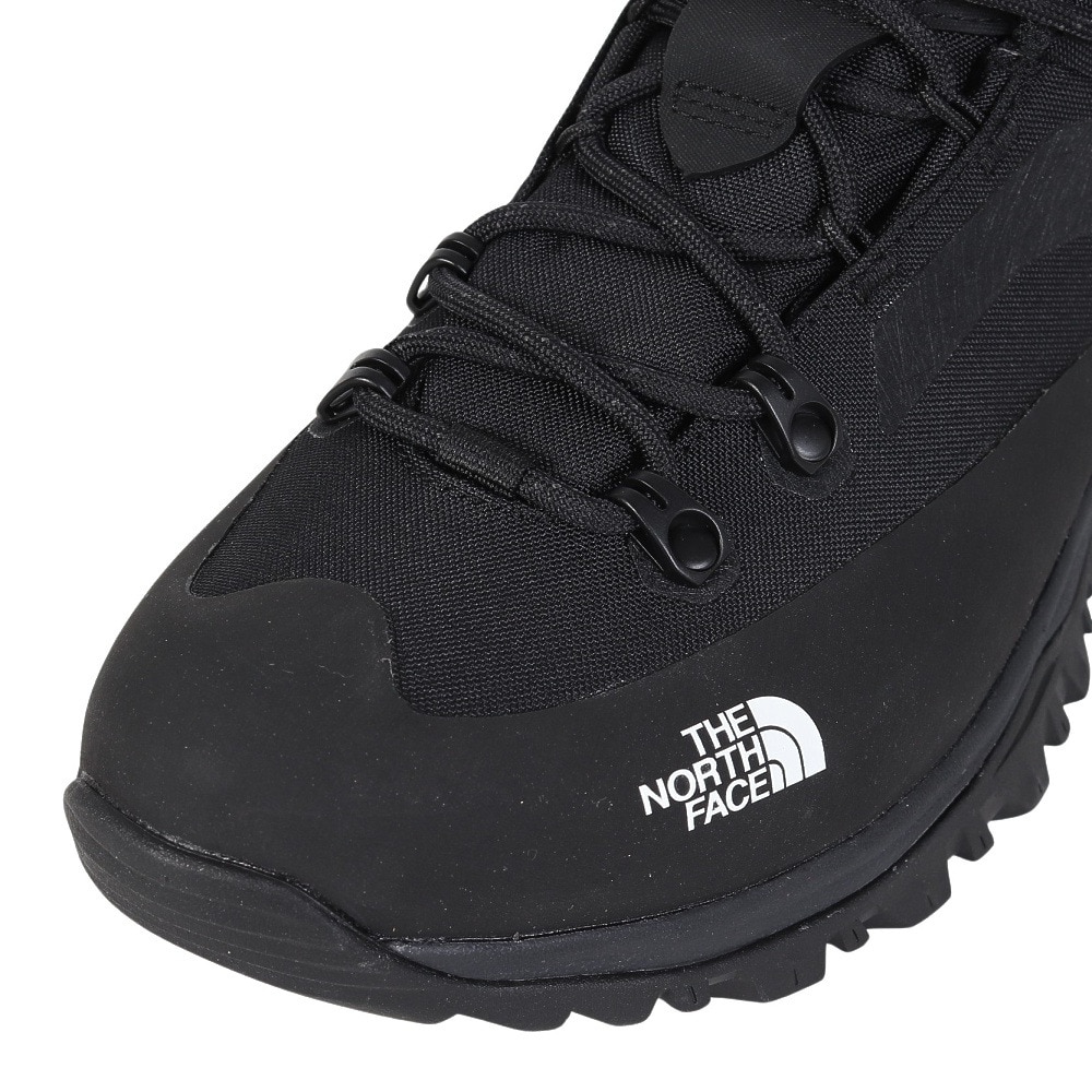 ザ・ノース・フェイス（THE NORTH FACE）（メンズ）トレッキングシューズ 登山靴 クレストン ハイク ウォータープルーフ NF52410 KK ブラック 防水