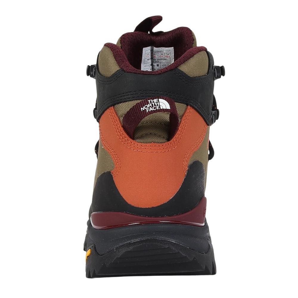 ザ・ノース・フェイス（THE NORTH FACE）（メンズ）トレッキングシューズ 登山靴 クレストン ハイク ミッド ウォータープルーフ NF52321 FK カーキ 防水