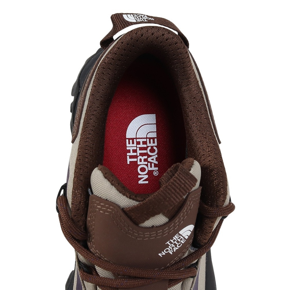 ザ・ノース・フェイス（THE NORTH FACE）（メンズ）トレッキングシューズ 登山靴 クレストン ハイク ウォータープルーフ NF52410 DK ダークグリーン 防水
