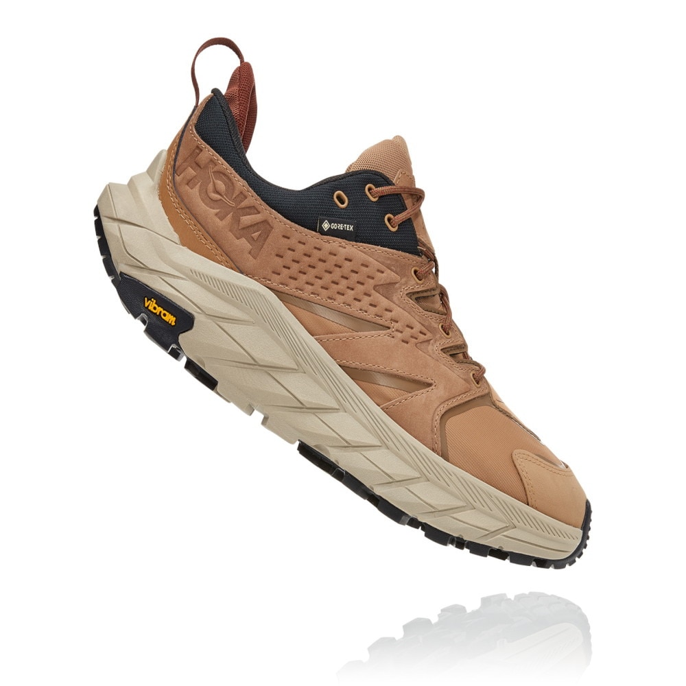 ホカ（HOKA）（メンズ）トレッキングシューズ ハイカット 登山靴 アナカパ LOWgTX 1122017-TEBC ブラウン ゴアテックス 防水