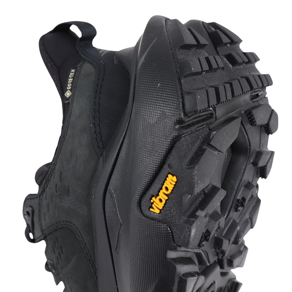 ホカ（HOKA）（メンズ）トレッキングシューズ ローカット 登山靴 KAHA 2 LOW GTX 1123190-BBLC ブラック ゴアテックス 防水 撥水