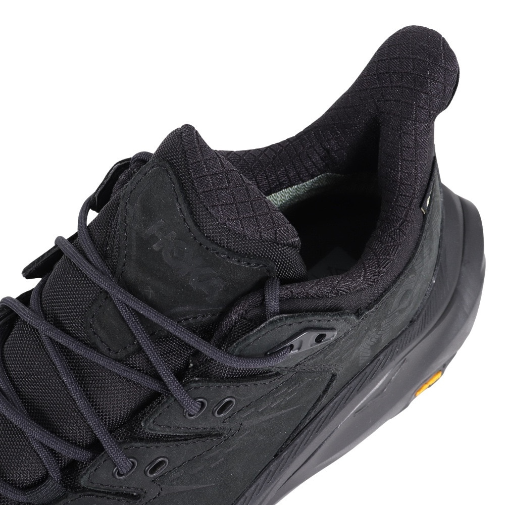 ホカ（HOKA）（メンズ）トレッキングシューズ ローカット 登山靴 KAHA 2 LOW GTX 1123190-BBLC ブラック ゴアテックス 防水 撥水