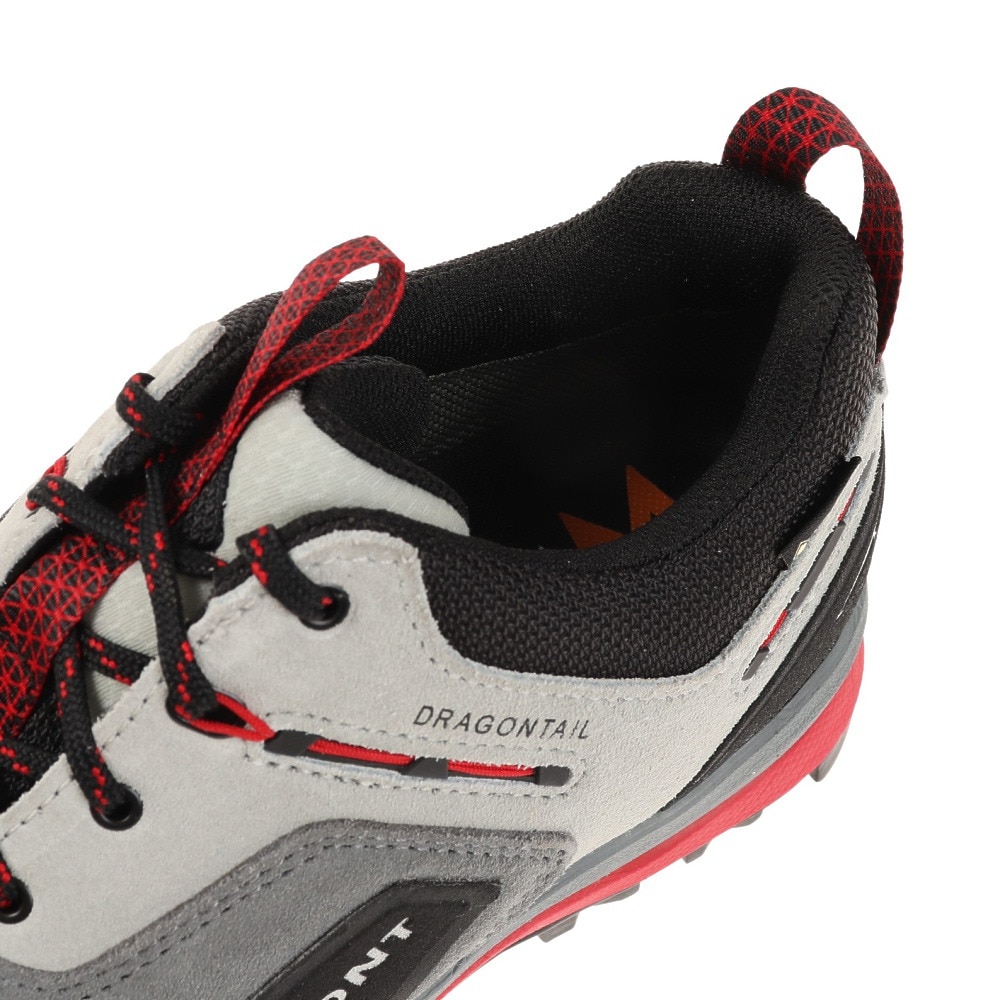 ガルモント（GARMONT）（メンズ）トレッキングシューズ ローカット 登山靴 Dragontail TECH GTX 002472 Grey/Red