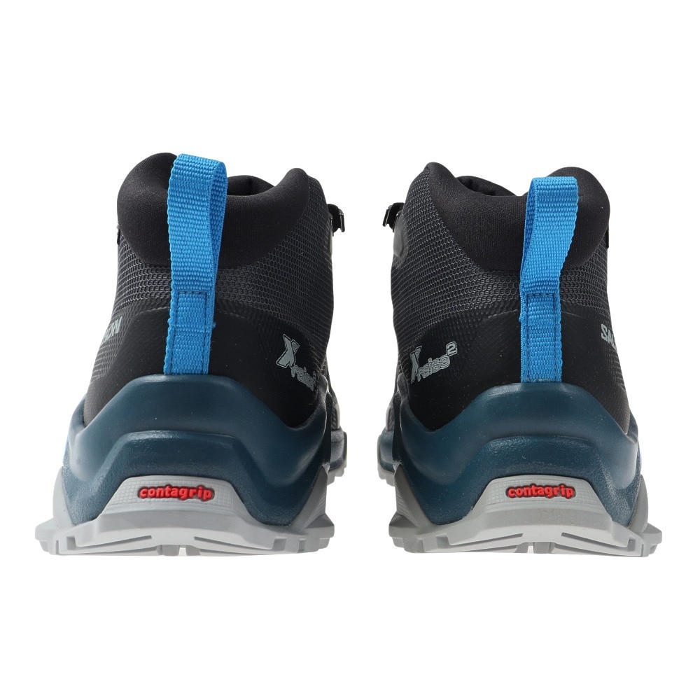 サロモン（SALOMON）（メンズ）トレッキングシューズ ローカット 登山靴 X RAISE 2 MID GORE-TEX L41599900