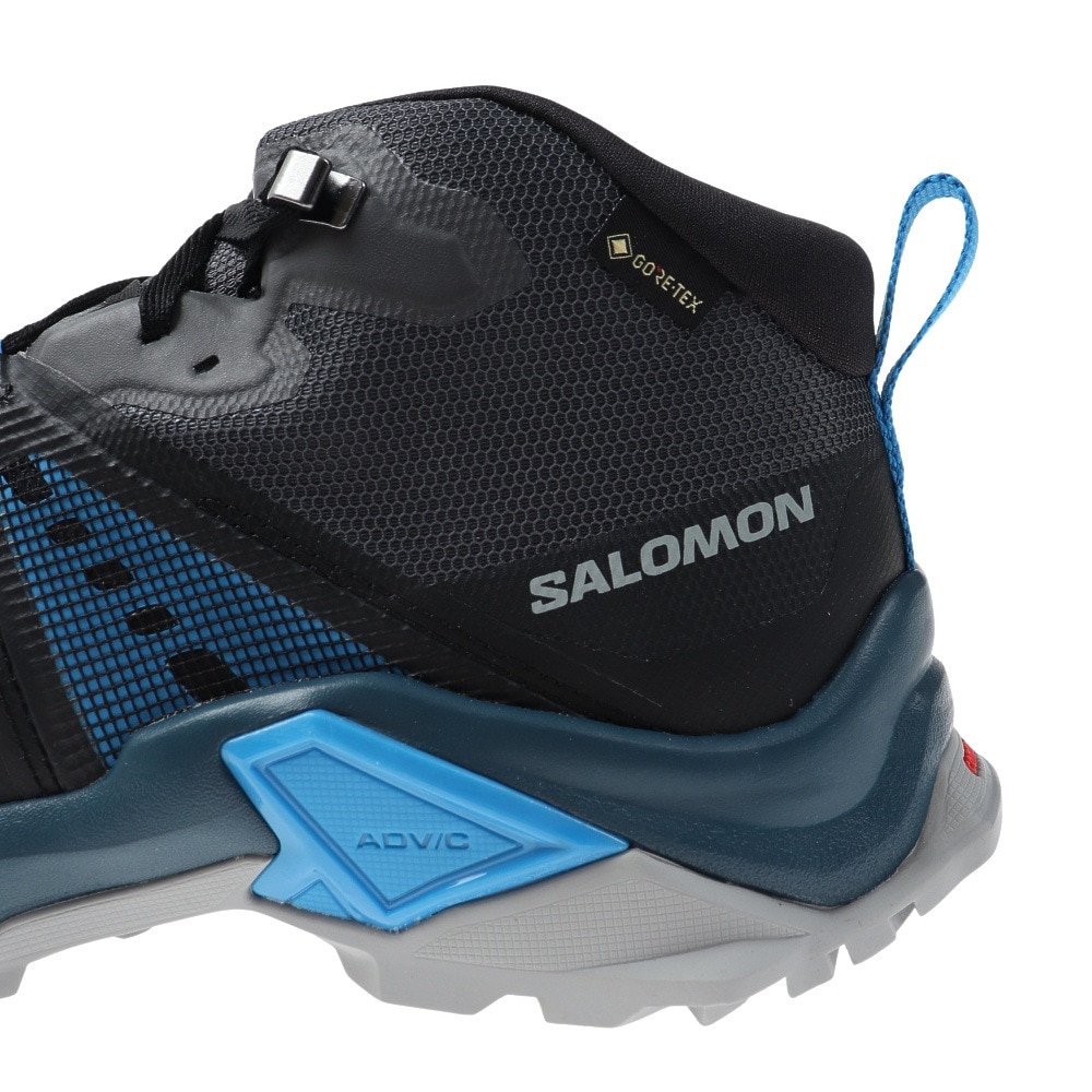 サロモン（SALOMON）（メンズ）トレッキングシューズ ローカット 登山靴 X RAISE 2 MID GORE-TEX L41599900