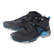 サロモン（SALOMON）（メンズ）トレッキングシューズ ローカット 登山靴 X RAISE 2 MID GORE-TEX L41599900