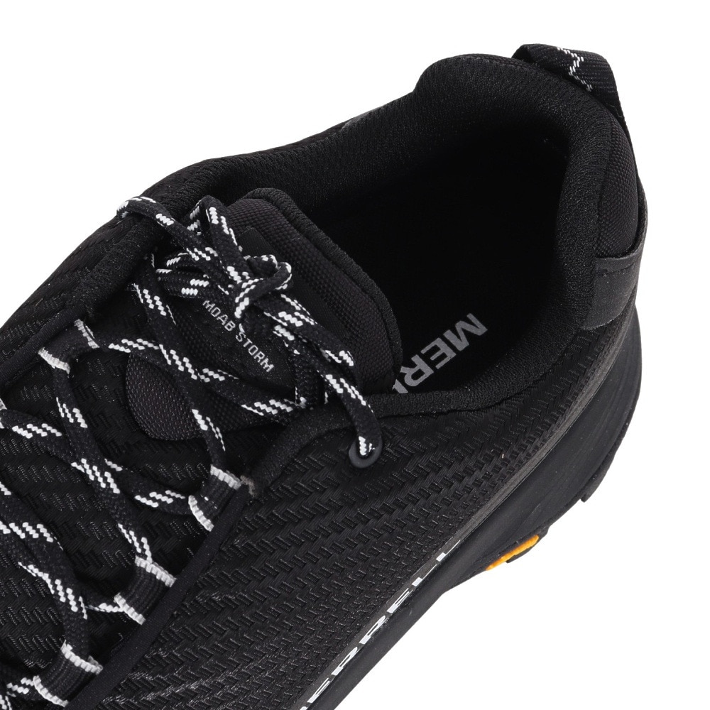 メレル（MERRELL）（メンズ）ゴアテックス トレッキングシューズ ローカット 登山靴 モアブ スピード ストーム 067549 BLK ビブラムソール