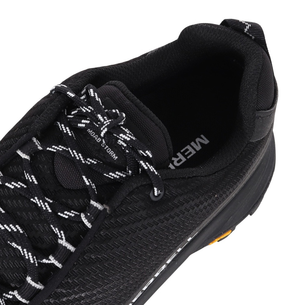 メレル（MERRELL）（メンズ）トレッキングシューズ ローカット 登山靴 モアブ スピード ストーム ゴアテックス 067549 BLK ブラック ビブラムソール