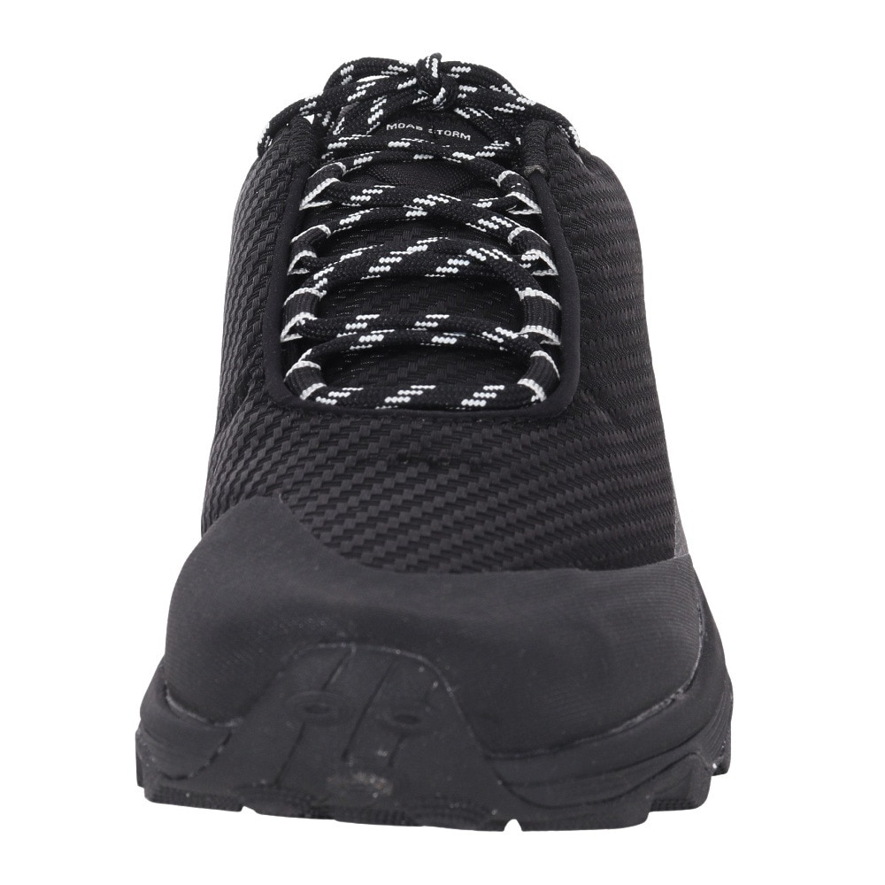 メレル（MERRELL）（メンズ）ゴアテックス トレッキングシューズ ローカット 登山靴 モアブ スピード ストーム 067549 BLK ビブラムソール