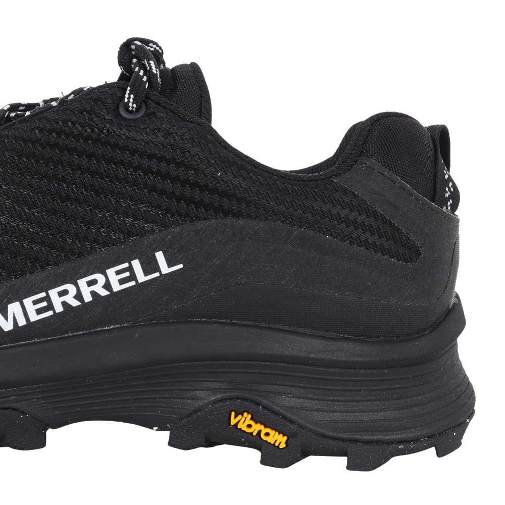 メレル（MERRELL）（メンズ）トレッキングシューズ ローカット 登山靴 モアブ スピード ストーム ゴアテックス 067549 BLK ブラック ビブラムソール