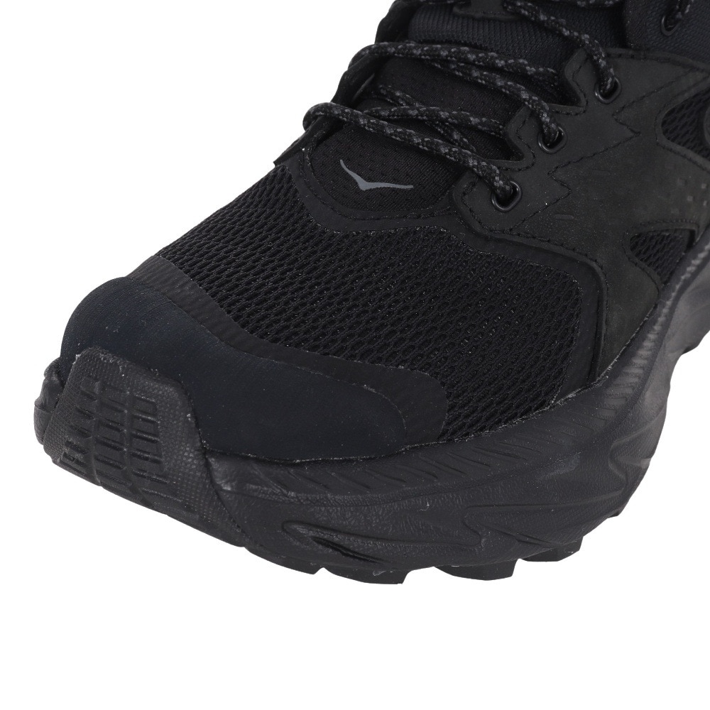 ホカ（HOKA）（メンズ）トレッキングシューズ ローカット 登山靴 アナカパ 2 ロー GTX 1141632-BBLC ブラック