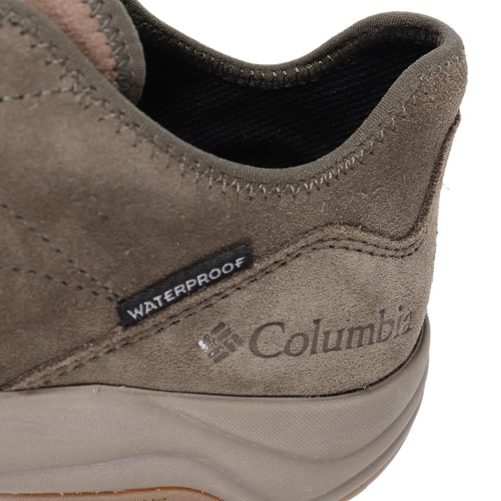コロンビア（Columbia）（メンズ、レディース）トレッキングシューズ ローカット 登山靴 ヘイジージャーニー ウォータープルーフ YU6322 348 カーキ