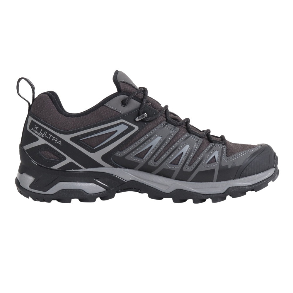 サロモン（SALOMON）（メンズ）トレッキングシューズ ローカット 登山靴 X ウルトラパイオニア GORE-TEX L47196800 ブラック