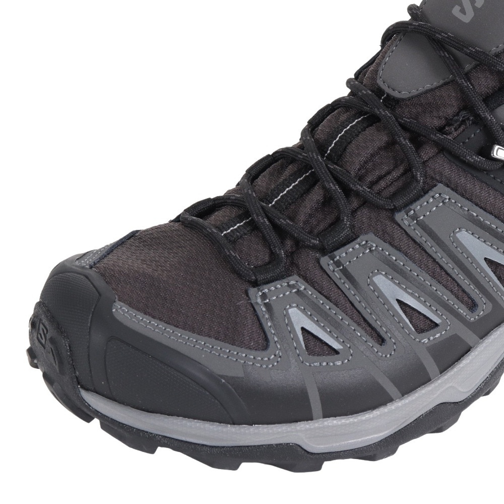サロモン（SALOMON）（メンズ）トレッキングシューズ ローカット 登山靴 X ウルトラパイオニア GORE-TEX L47196800 ブラック