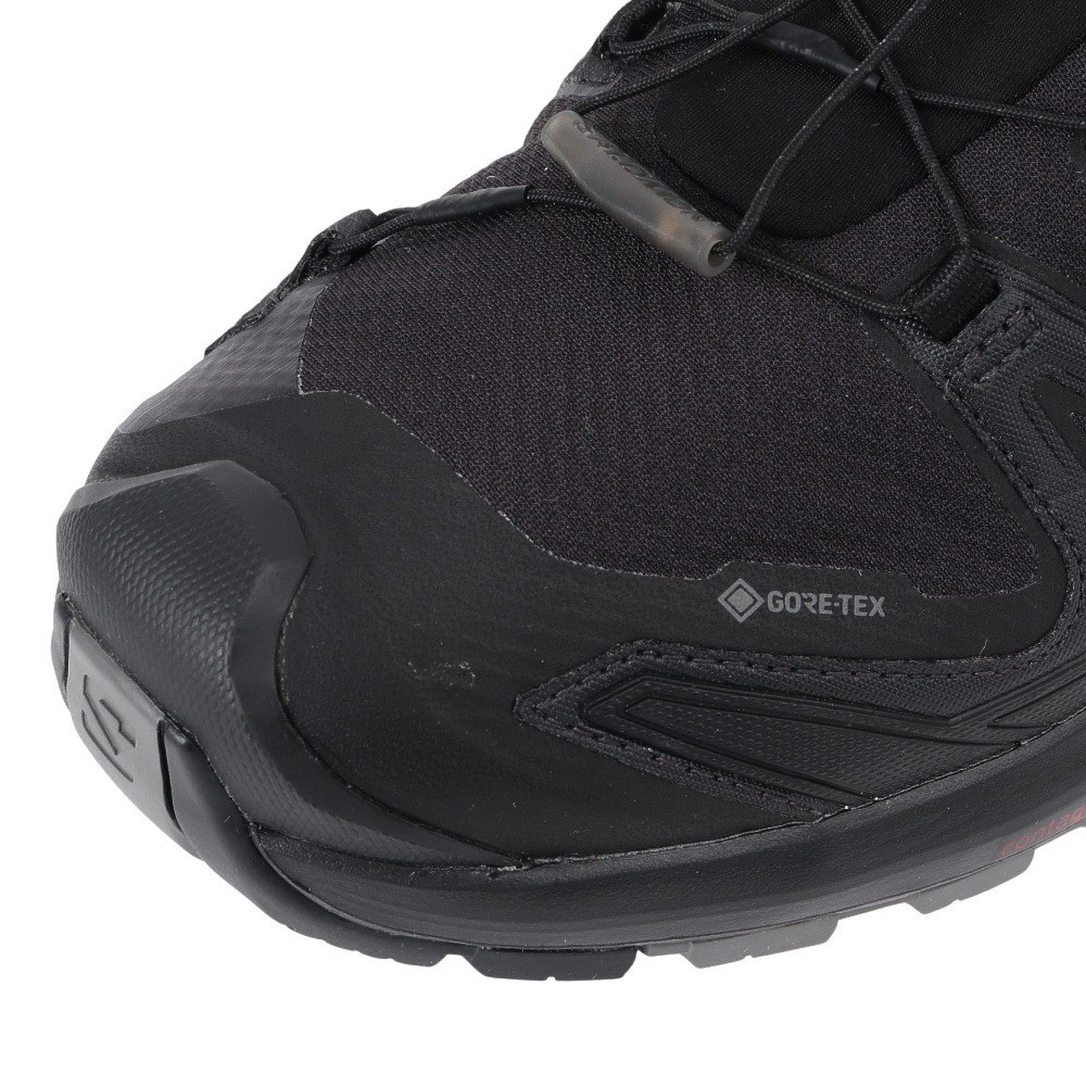 サロモン（SALOMON）（メンズ）ゴアテックス トレッキングシューズ ローカット 登山靴 防水 エックスエープロ XA PRO 3D V9 GORE-TEX L47270100 ブラック
