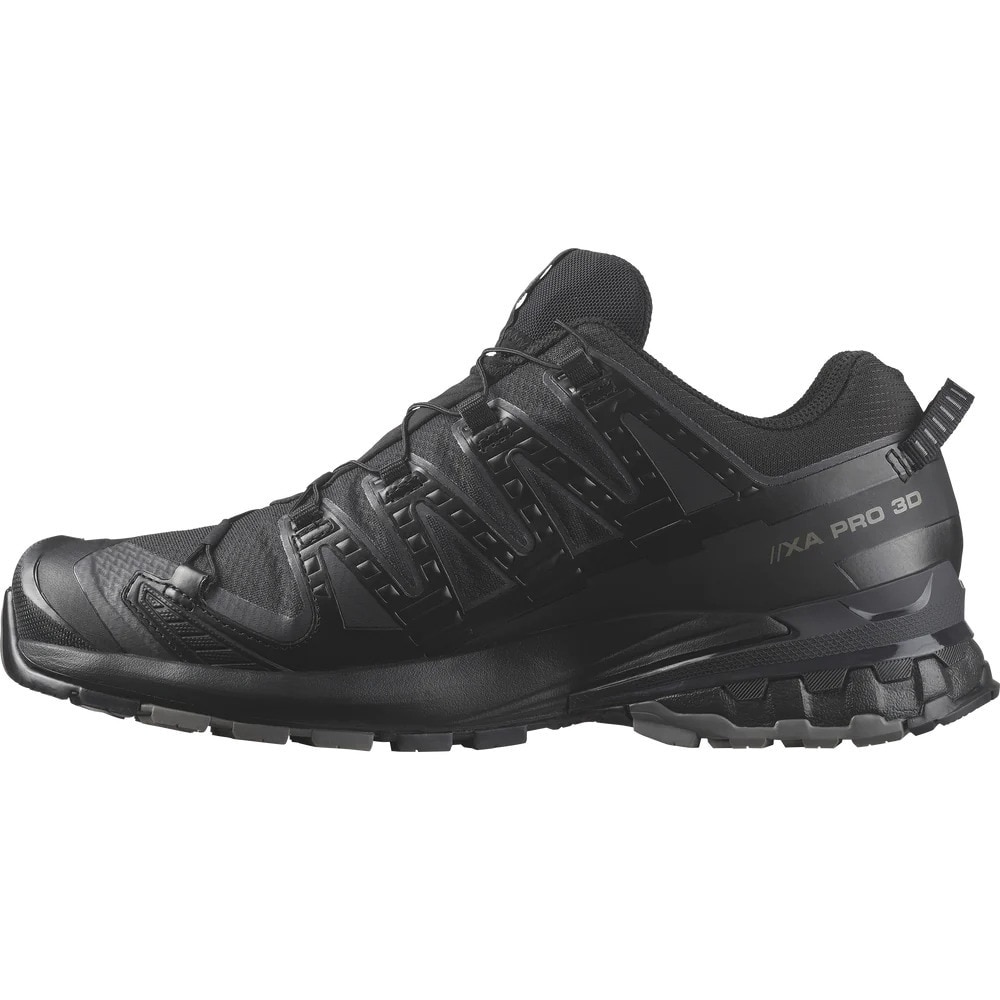 サロモン（SALOMON）（メンズ）トレッキングシューズ ローカット 登山靴 防水 ゴアテックス XA PRO 3D V9 GORE-TEX L47270100 ブラック