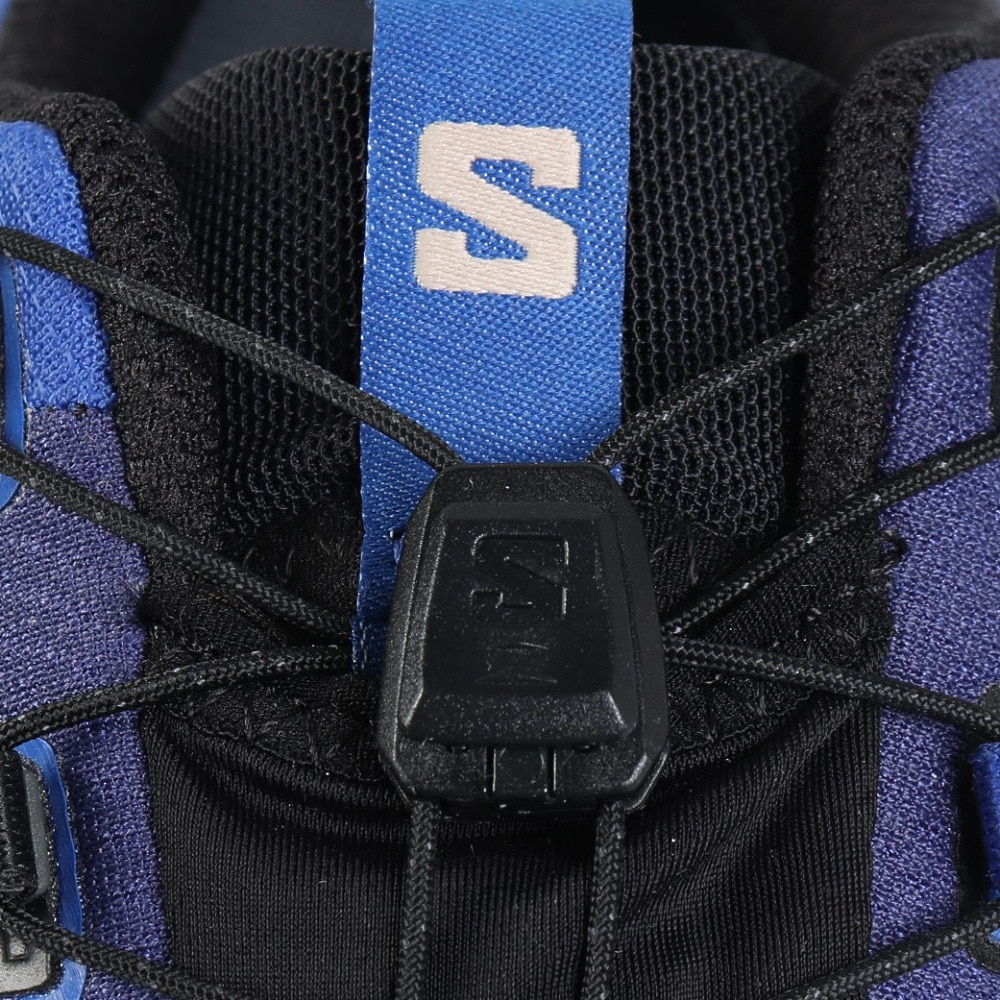 サロモン（SALOMON）（メンズ）ゴアテックス トレッキングシューズ ローカット 登山靴 XA PRO 3D V9 GORE-TEX L47270300 ブルー
