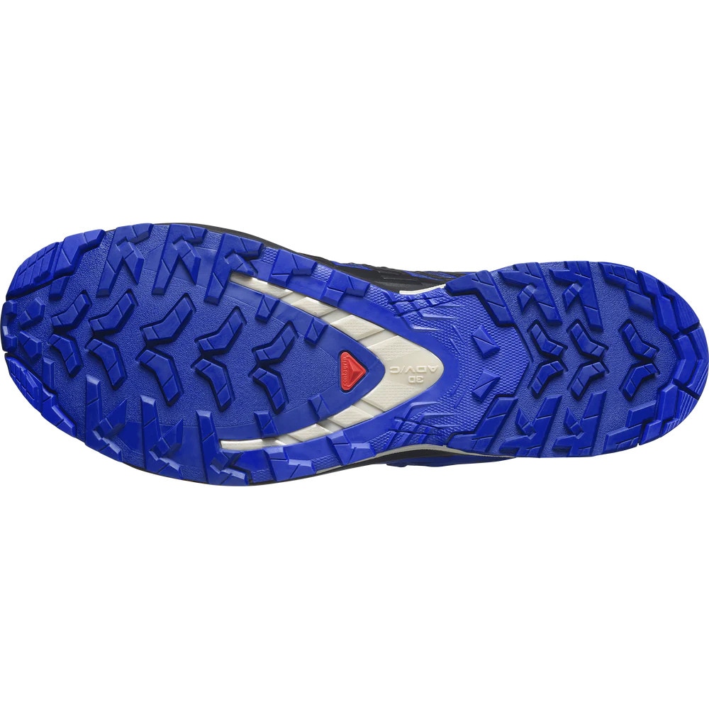 サロモン（SALOMON）（メンズ）ゴアテックス トレッキングシューズ ローカット 登山靴 XA PRO 3D V9 GORE-TEX L47270300 ブルー