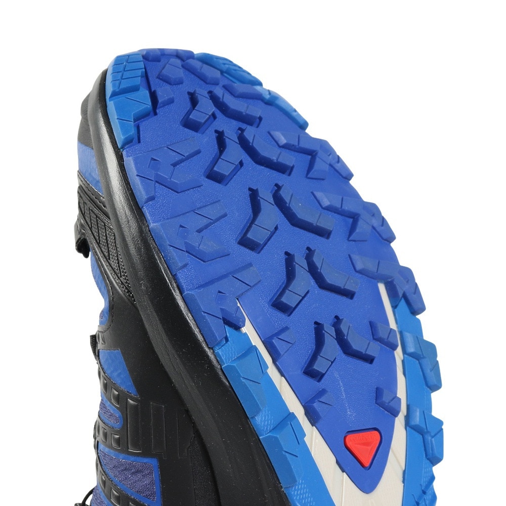 サロモン（SALOMON）（メンズ）ゴアテックス トレッキングシューズ ローカット 登山靴 XA PRO 3D V9 GORE-TEX L47270300 ブルー