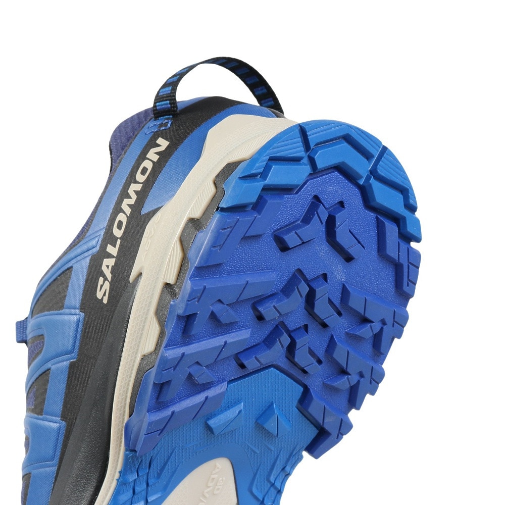 サロモン（SALOMON）（メンズ）ゴアテックス トレッキングシューズ ローカット 登山靴 XA PRO 3D V9 GORE-TEX L47270300 ブルー