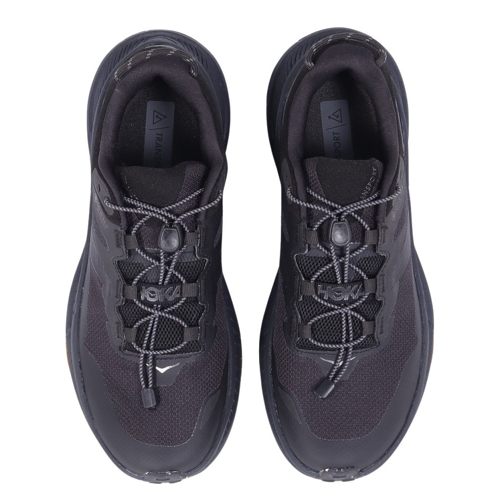 ホカ（HOKA）（メンズ）ゴアテックス トレッキングシューズ ローカット 登山靴 トランスポート GTX 1133957-BLCKB