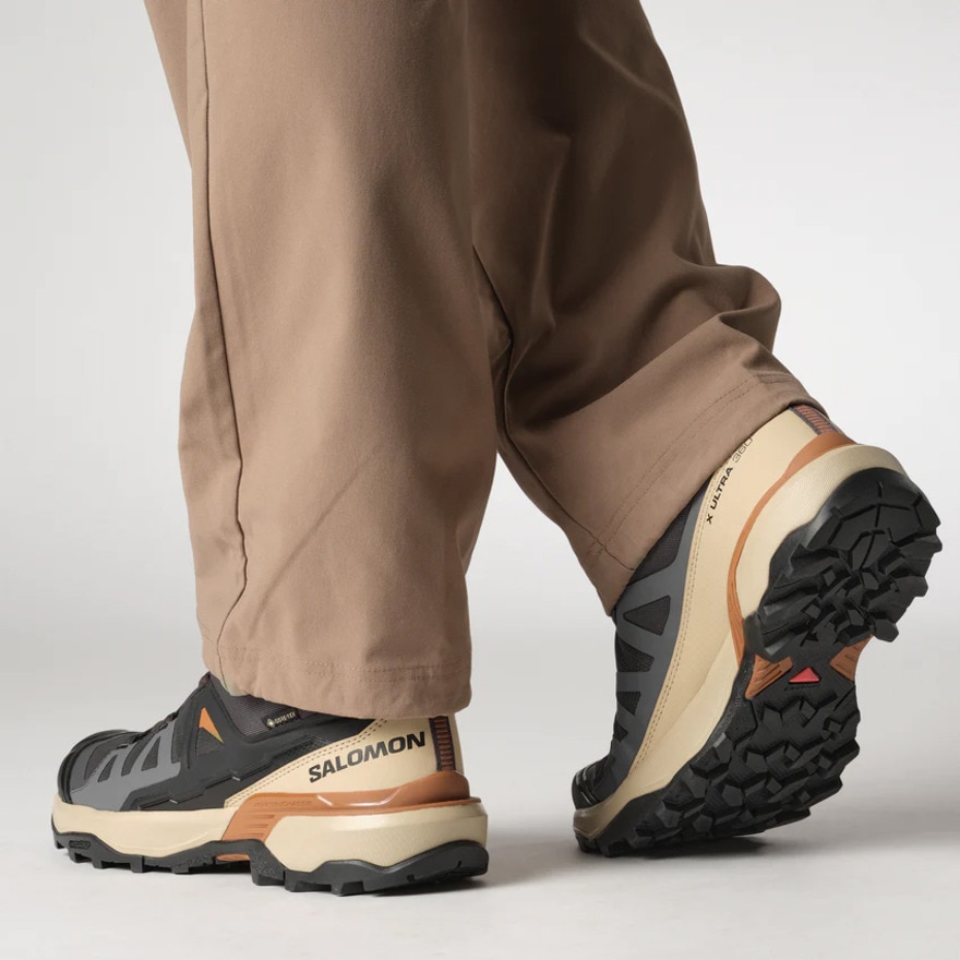 サロモン（SALOMON）（メンズ）トレッキングシューズ ローカット 登山靴 X ULTRA 360 ゴアテックス L47687000 ブラック