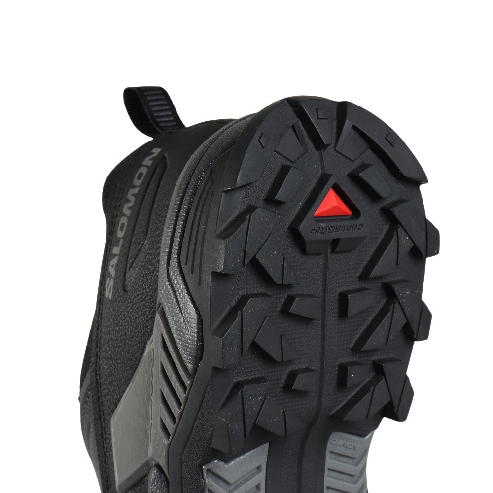 サロモン（SALOMON）（メンズ）トレッキングシューズ ローカット 登山靴 X ULTRA 5 WIDE GORE-TEX L47727400 ブラック