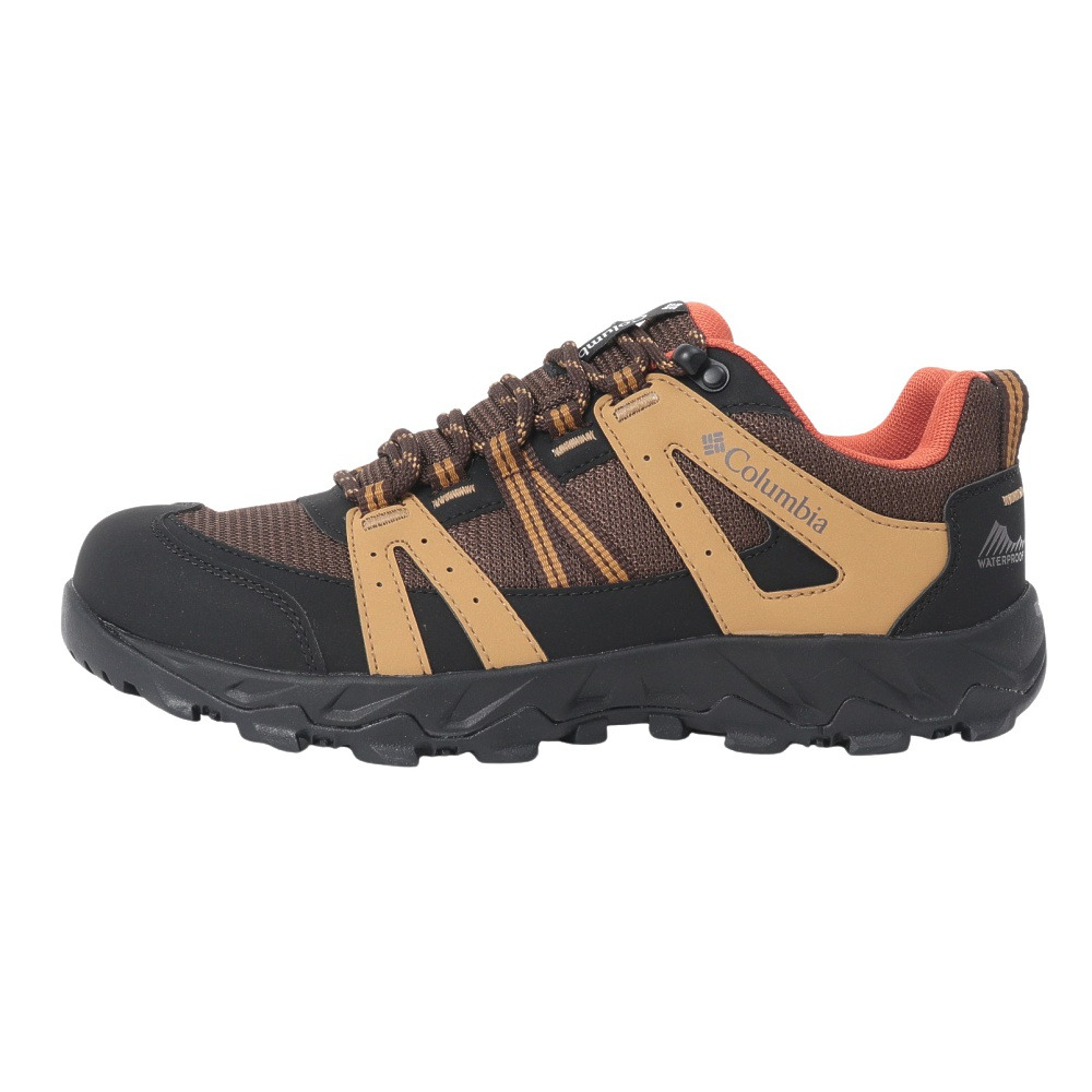 コロンビア（Columbia）（メンズ）トレッキングシューズ ローカット 登山靴 セイバー オムニテック ロー ワイド YI7313 779 ブラウン