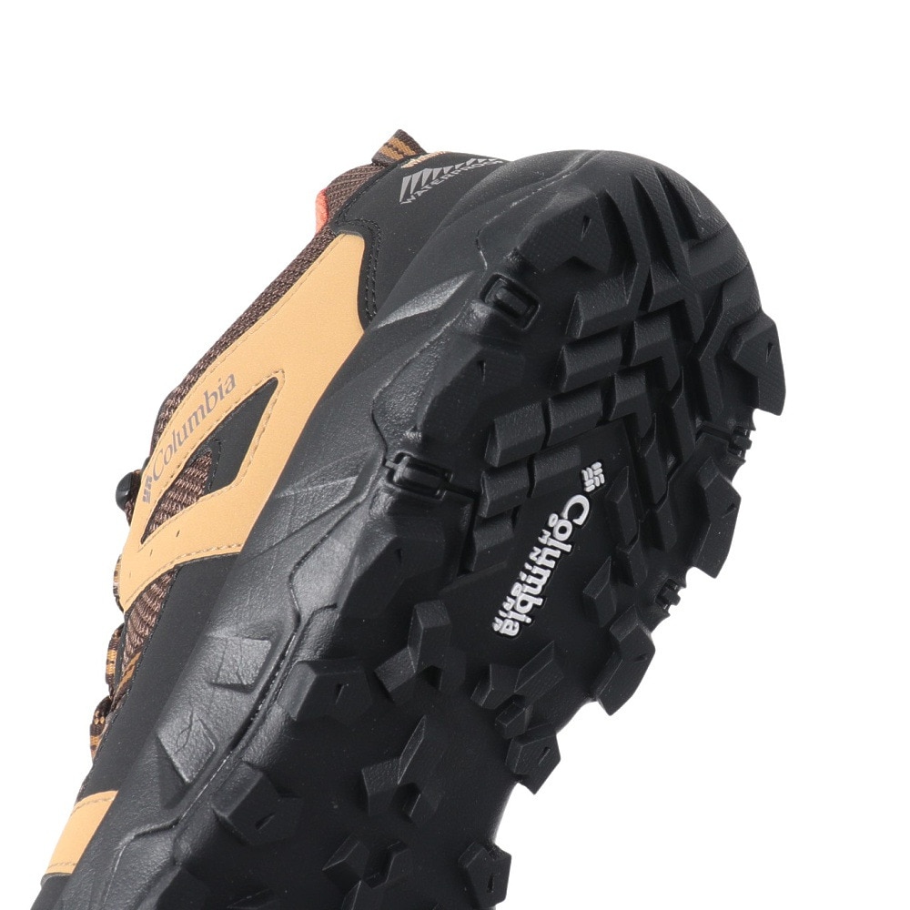 コロンビア（Columbia）（メンズ）トレッキングシューズ ローカット 登山靴 セイバー オムニテック ロー ワイド YI7313 779 ブラウン