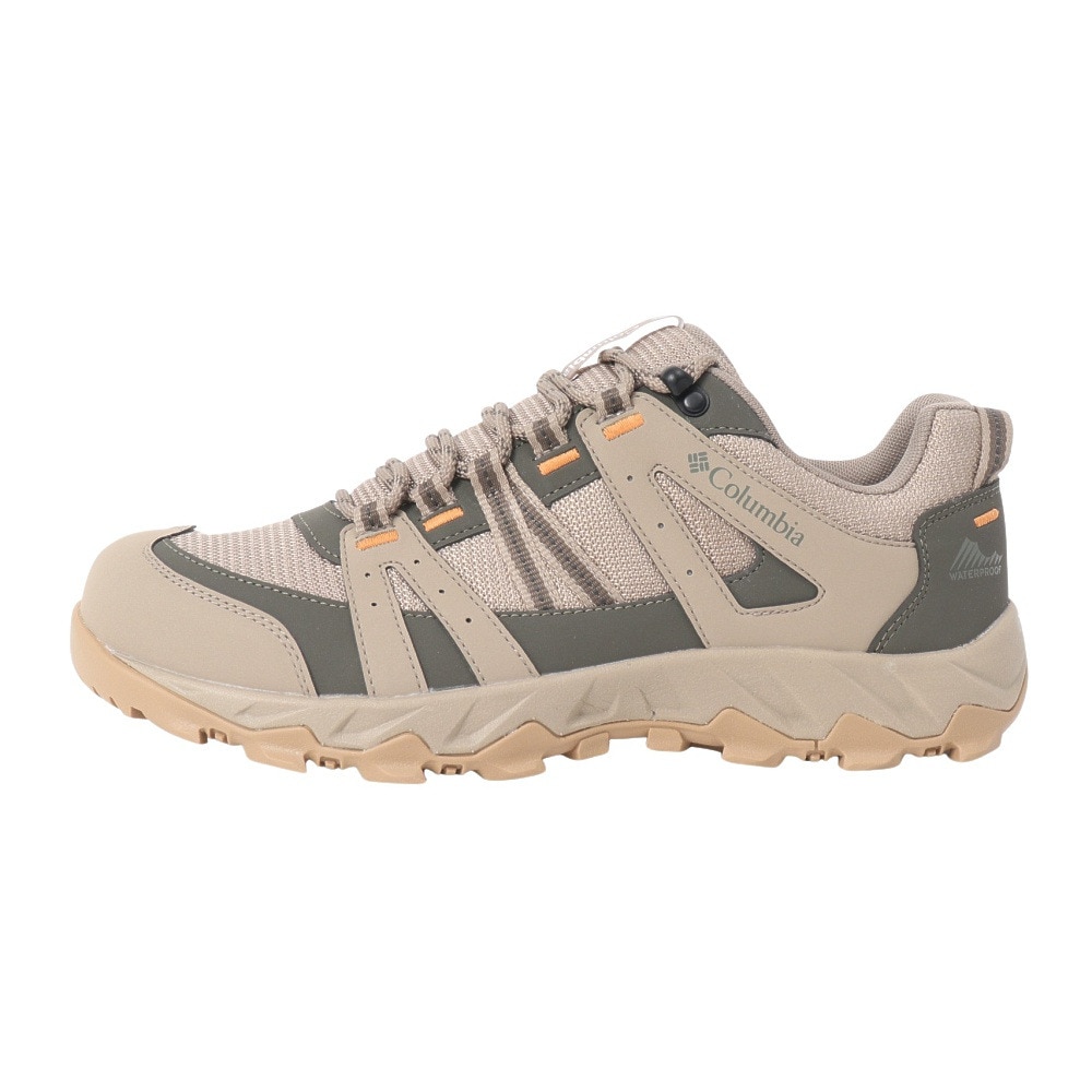 コロンビア（Columbia）（メンズ）トレッキングシューズ ローカット 登山靴 セイバー オムニテック ロー YM7313 297 カーキ