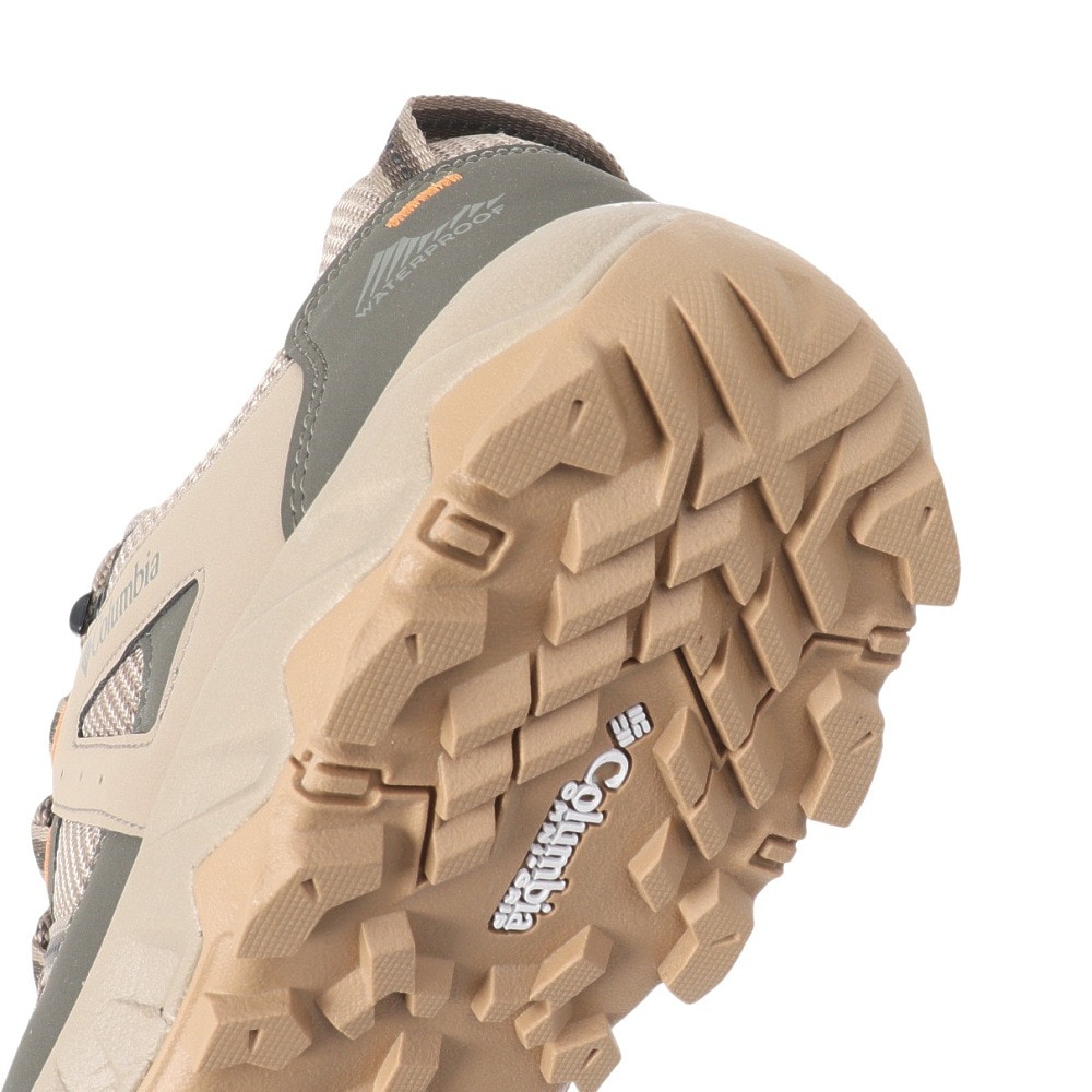 コロンビア（Columbia）（メンズ）トレッキングシューズ ローカット 登山靴 セイバー オムニテック ロー YM7313 297 カーキ