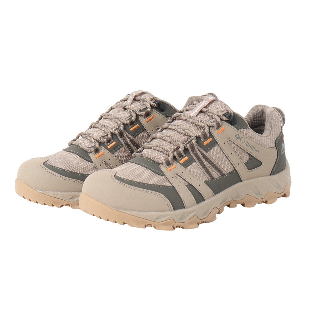 コロンビア（Columbia）（メンズ）トレッキングシューズ ローカット 登山靴 セイバー オムニテック ロー YM7313 297 カーキ