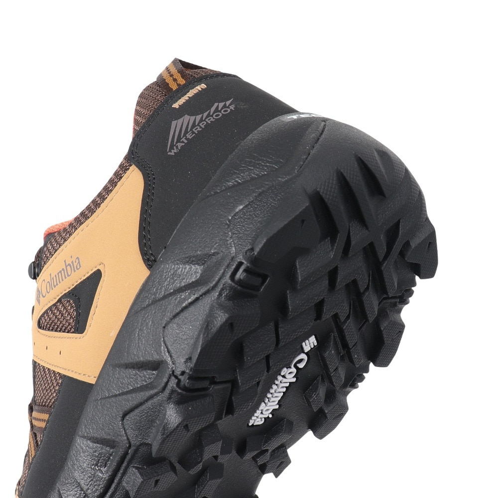 コロンビア（Columbia）（メンズ）トレッキングシューズ ローカット 登山靴 セイバー オムニテック ロー YM7313 779 ブラウン
