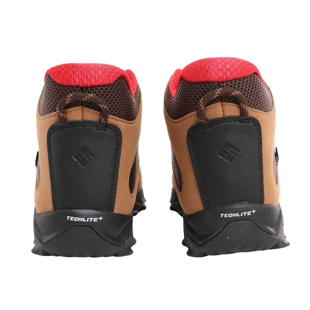 コロンビア（Columbia）（メンズ）軽量 防水 トレッキングシューズ ミドルカット 登山靴 セイバーファイブ ミッドアウトドライ YM8135 2877 ベージュ